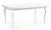 Stoły - Stół rozkładany 160 240 cm biały D6-F72 - miniaturka - grafika 1