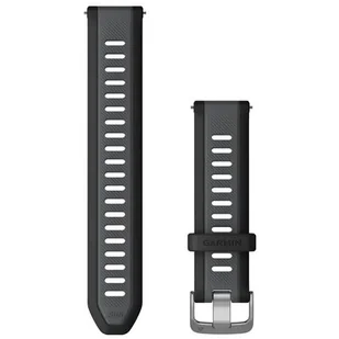 Pasek do GARMIN 010-11251-AG (20 mm) Czarno-szary - Akcesoria do smartwatchy - miniaturka - grafika 1