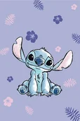 Koce i narzuty dla dzieci - KOC CORAL LILO AND STITCH 100x150 cm STICH - miniaturka - grafika 1