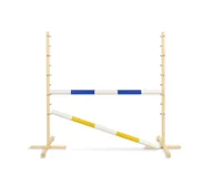 Maskotki i pluszaki - Przeszkoda Skokowa Do Hobby Horse 120Cm, Z Dwiema Belkami 50Mm - miniaturka - grafika 1