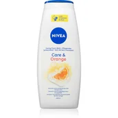 Kosmetyki do kąpieli - NIVEA Care & Orange pielęgnacyjny żel pod prysznic 650 ml - miniaturka - grafika 1