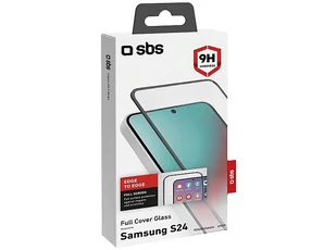 Szkło ochronne SBS Full Cover Glass do Samsung Galaxy S24 - Szkła hartowane na telefon - miniaturka - grafika 1