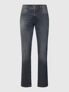 Spodnie męskie - Jeansy z naszywką z logo model ‘Jogn Jeans’ - grafika 1
