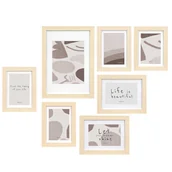 Ramki na zdjęcia - Ramki na zdjęcia na ścianę MURAL, 7 ramek różnej wielkości - miniaturka - grafika 1