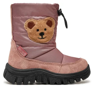 Kozaki Falcotto Poznurr 3001596-01 M Różowy - Buty dla dziewczynek - miniaturka - grafika 1