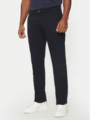 Spodnie męskie - Guess Spodnie materiałowe M4BB16 WGHG1 Niebieski Regular Fit - miniaturka - grafika 1