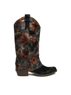 Kozaki damskie - Laura Vita Kowbojki Ercwinao 22 Kolorowy - miniaturka - grafika 1