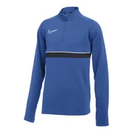 Bluzy damskie - Bluza Nike DF Academy 21 Dril Top Jr CW6112 (kolor Niebieski, rozmiar L (147-158cm)) - miniaturka - grafika 1
