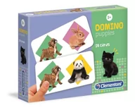 Gry planszowe - Clementoni Domino Puppies - miniaturka - grafika 1