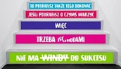 Pomoce naukowe - Naklejki na schody: Jeśli potrafisz o czymś marzyć... - miniaturka - grafika 1