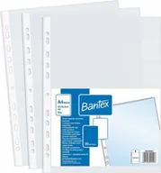 Koszulki na dokumenty - Koszulki Groszkowe BANTEX A4 MAXI Poszerzana 90 mic. 50 szt. - miniaturka - grafika 1