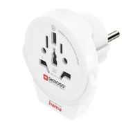 Akcesoria do oświetlenia - Adapter podróżny HAMA World Travel USB 223475 - miniaturka - grafika 1