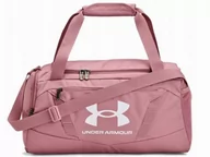 Torby sportowe - Torba Under Armour na siłownię sportowa mała XS pudrowy róż - miniaturka - grafika 1