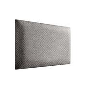 Panele ścienne i boazeria - Panel tapicerowany prostokąt 60x30 cm szary Metro 84 Stelle - miniaturka - grafika 1