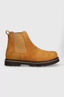 Botki męskie - Birkenstock buty zamszowe Highwood męskie kolor brązowy 1025745 - miniaturka - grafika 1