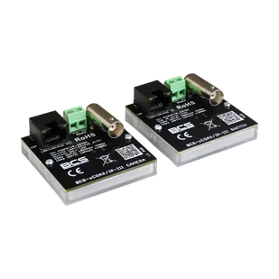 Zestaw konwerterów RJ45 na BNC BCS-XCOAX/IP-III - Akcesoria do monitoringu - miniaturka - grafika 1
