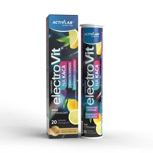 Elektrolit Electrovit Na Kaca tabletki musujące Activlab Pharma - Produkty energetyczne i izotoniki - miniaturka - grafika 1