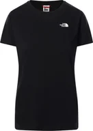 Koszulki i topy damskie - The North Face Koszulka The North Face W Simple Dome Tee damska : Kolor - Czarny, Rozmiar - XS - miniaturka - grafika 1
