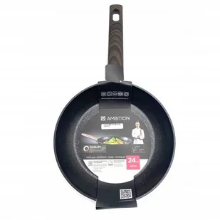 Patelnia tradycyjna Ambition 24 cm non-stick (nieprzywierająca) - Patelnie - miniaturka - grafika 1