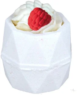 BOMB COSMETICS_Bath Bomb kula do kąpieli White Raspberry 160g - Kosmetyki do kąpieli - miniaturka - grafika 1