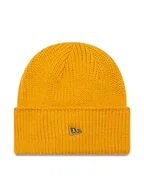 Czapki damskie - New Era Czapka Wide Cuff Beanie 60565448 Żółty - miniaturka - grafika 1
