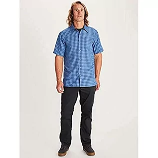 Koszule męskie - Marmot męska koszula eldridge SS, niebieski, s 62220-3488-3 - grafika 1