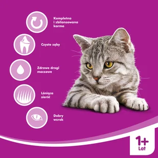 WHISKAS Adult 2x14 kg - sucha karma dla dorosłego kota, z pyszną wołowiną - Sucha karma dla kotów - miniaturka - grafika 8