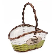 Pozostałe akcesoria do uprawy roślin - Koszyk z folią do obsadzania kwiatami 25 x 18 x 13/9/27 cm - miniaturka - grafika 1