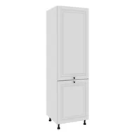 Meble kuchenne - Matera Słupek Zabudowa Lodówki Dl-60-197 Biały Mat - miniaturka - grafika 1