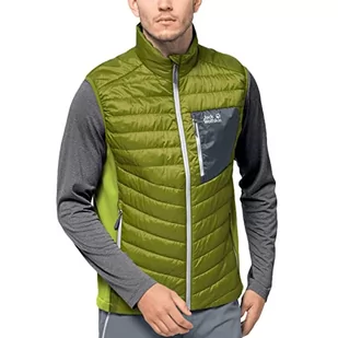 Jack Wolfskin Odzież Wierzchnia Męska kamizelka Routeburn M, Złoty cyprys, M, Złoty cyprys, M - Garnitury - miniaturka - grafika 1