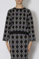 Dresy damskie - maglie donna kaos qi1sm003 0058 - miniaturka - grafika 1