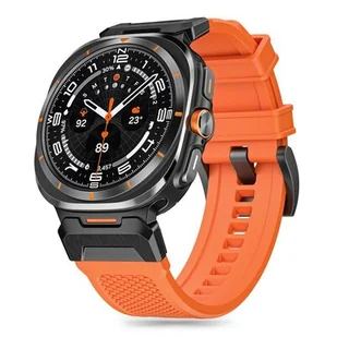 Pasek do SAMSUNG GALAXY WATCH ULTRA 47MM Tech-Protect Delta Pro pomarańczowe - Akcesoria do smartwatchy - miniaturka - grafika 1