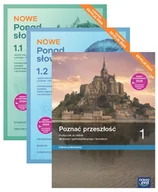 Podręczniki dla liceum - Pakiet podręczników Nowe Ponad słowami. Część 1 i 2, Poznać przeszłość. Liceum i technikum. Klasa 1. Edycja 2024 - Adam Szweda, Anna - miniaturka - grafika 1
