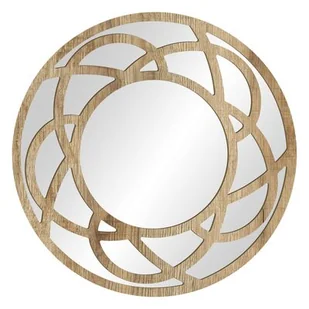 Lustro ORNAMENT ⌀50 cm MR001 Sophie dąb - Lustra - miniaturka - grafika 1