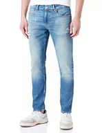 Spodenki męskie - BOSS Męskie spodnie jeansowe Delano Bc-c, Bright Blue430, 36W / 30L - miniaturka - grafika 1