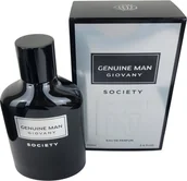 Wody i perfumy męskie - Fragrance World Genuine Man Giovany Society 100ml kvepalai Vyrams EDP - miniaturka - grafika 1