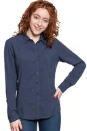 Koszule damskie - Koszula Damska Lee One Pocket Shirt Midnight Navy L46Bpoma-Xs - miniaturka - grafika 1