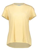 Koszulki sportowe damskie - Columbia Koszulka funkcyjna w kolorze żółtym - miniaturka - grafika 1