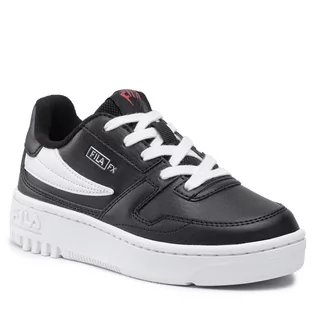 Buty dla chłopców - Sneakersy Fila - FxVentuno Low Kids 1011351.25Y M Black - grafika 1