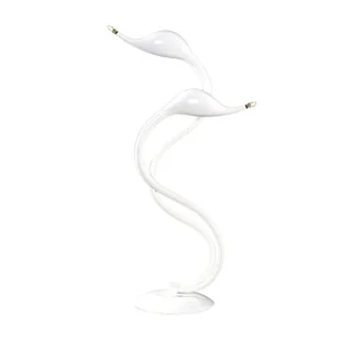 Italux Lampa stołowa SWAN biała MT8098-2A/WH - Lampy stojące - miniaturka - grafika 1