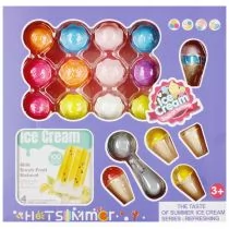 Zestaw kuchenny Lody MEGA CREATIVE 532376 - Zabawy w naśladowanie dorosłych - miniaturka - grafika 1