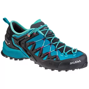 Buty damskie Salewa WS Wildfire Edge Rozmiar butów (UE): 42 / Kolor: niebieski - Buty trekkingowe damskie - miniaturka - grafika 1