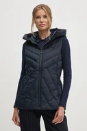 Kamizelki damskie - Tommy Hilfiger bezrękawnik puchowy damski kolor granatowy zimowy WW0WW42624 - miniaturka - grafika 1
