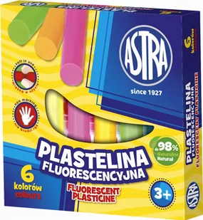Astra Plastelina 6kol fluor 83811906 - Nerki - miniaturka - grafika 1