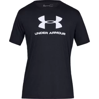 Koszulki męskie - Under Armour, Koszulka męska, SPORTSTYLE LOGO SS 1329590-001, czarny, rozmiar M - grafika 1