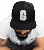 Czapki i chusty sportowe męskie - CZAPKA PROSTY DASZEK LITERA G HAFT AMERICAN TWILL - miniaturka - grafika 1