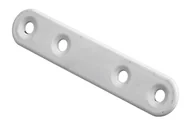 Meble modułowe i akcesoria - Łącznik meblowy do płyt 80x15mm biały - miniaturka - grafika 1