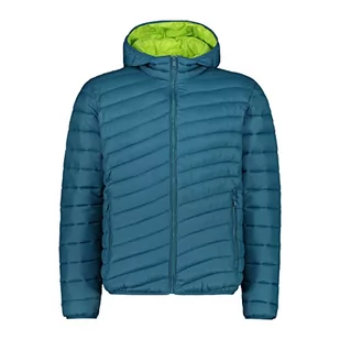 CMP - Męska kurtka Fix Hood, Man, Deep Lake, 50 - Kurtki męskie - miniaturka - grafika 1