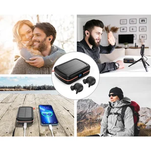 Choetech bezprzewodowe TWS czarny (BH-T05) - Słuchawki - miniaturka - grafika 11
