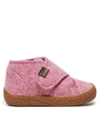 Buty dla dziewczynek - Froddo Kapcie Minni Wooly G1700343-8 M Różowy - miniaturka - grafika 1